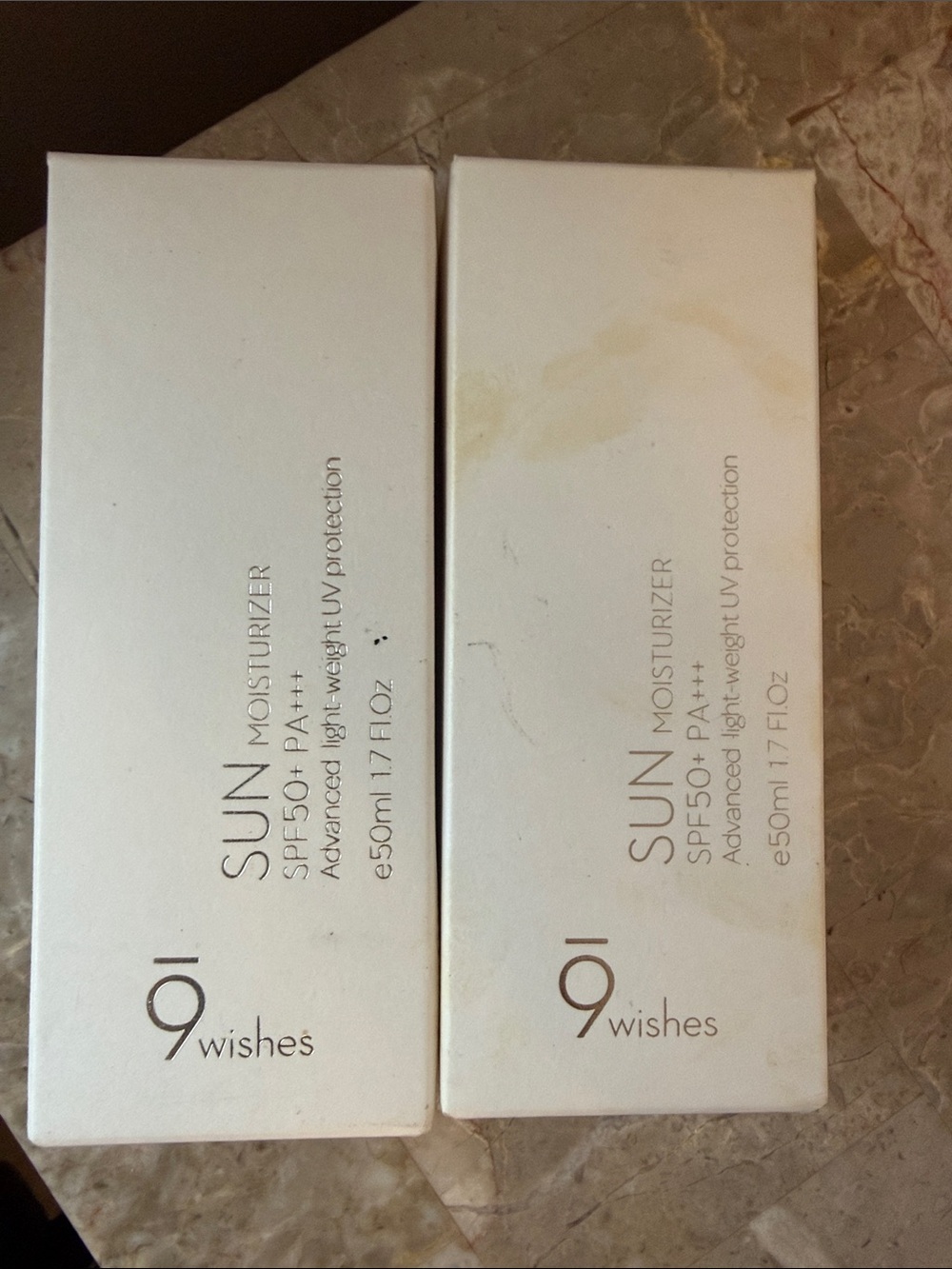 9Wishes Sun Moisturizer SPF50+ PA+++ Daily UV Defense
